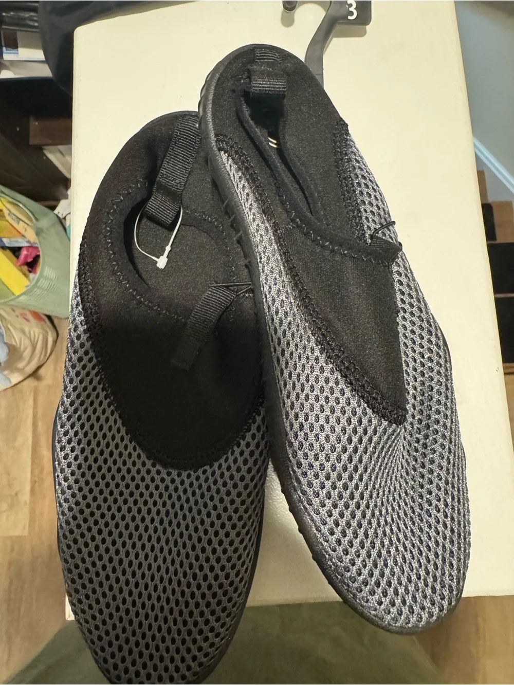 wonder nation Black Kids Swim Water Shoes